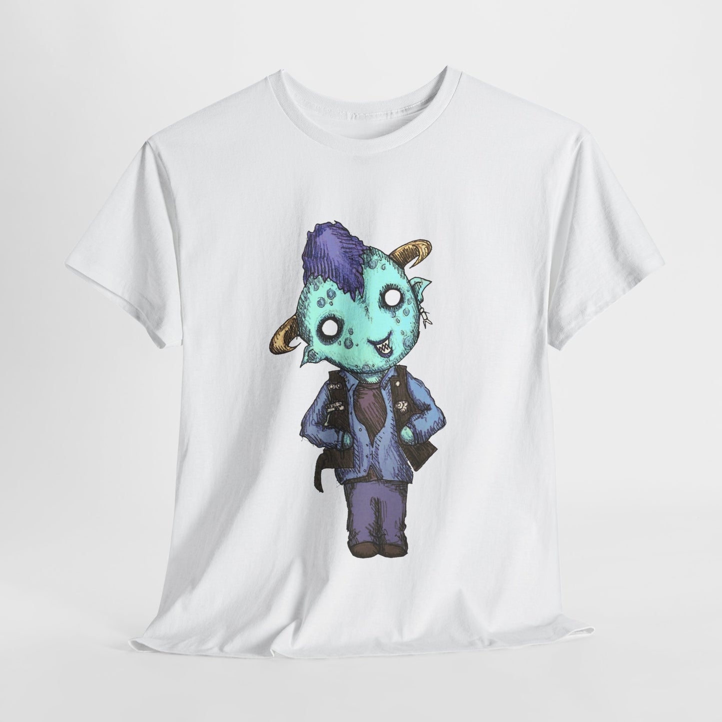 Bed Monster Unisex Heavy Cotton Tee