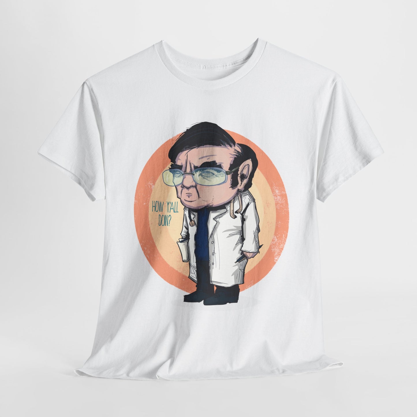 How Y'all Doin Unisex Heavy Cotton Tee