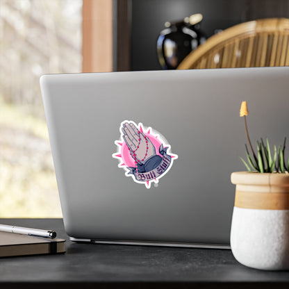 Rosary Anal Beads Kiss-Cut Vinyl Decal