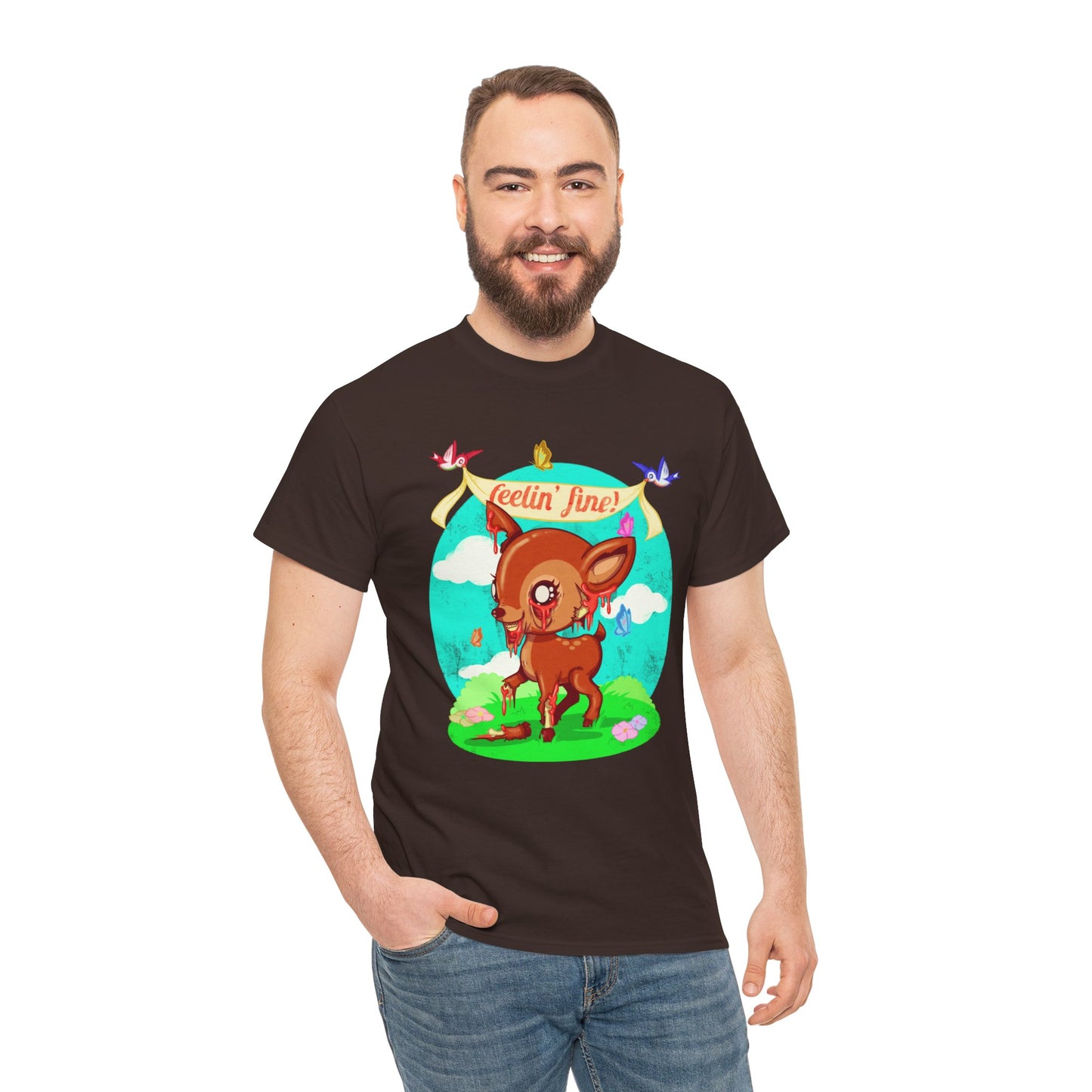 Feelin Fine Unisex Heavy Cotton Tee