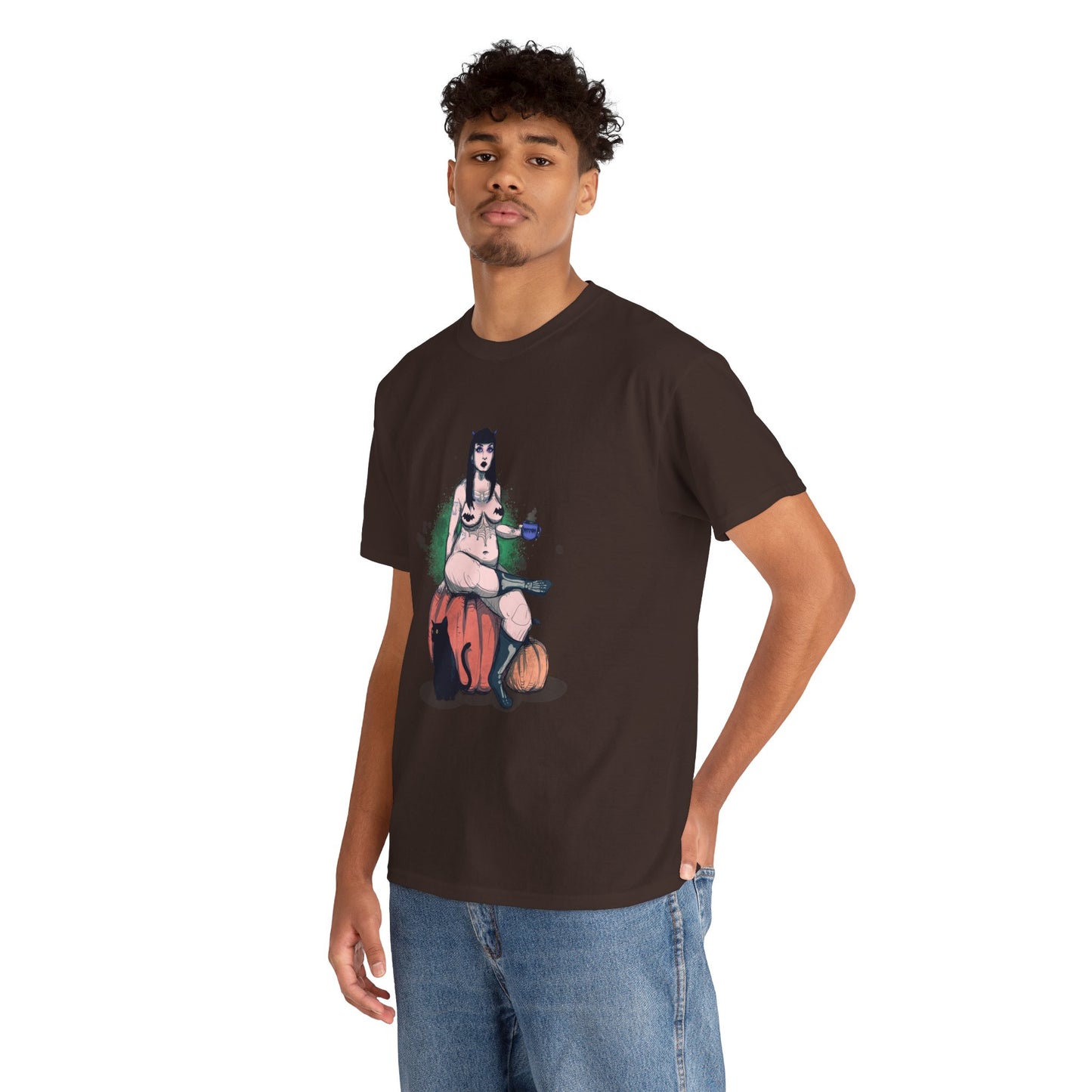 Spooky Queen Unisex Heavy Cotton Tee