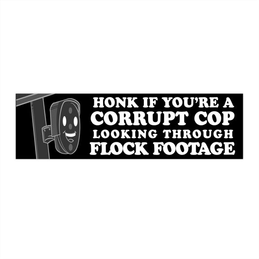 Flock Footage Bumper Stickers