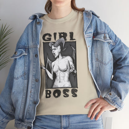 Girl Boss Unisex Heavy Cotton Tee