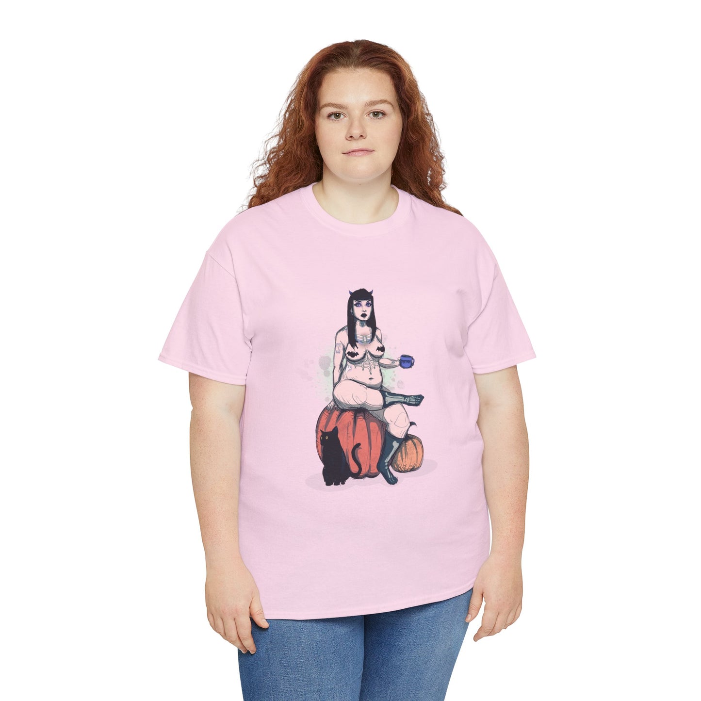 Spooky Queen Unisex Heavy Cotton Tee