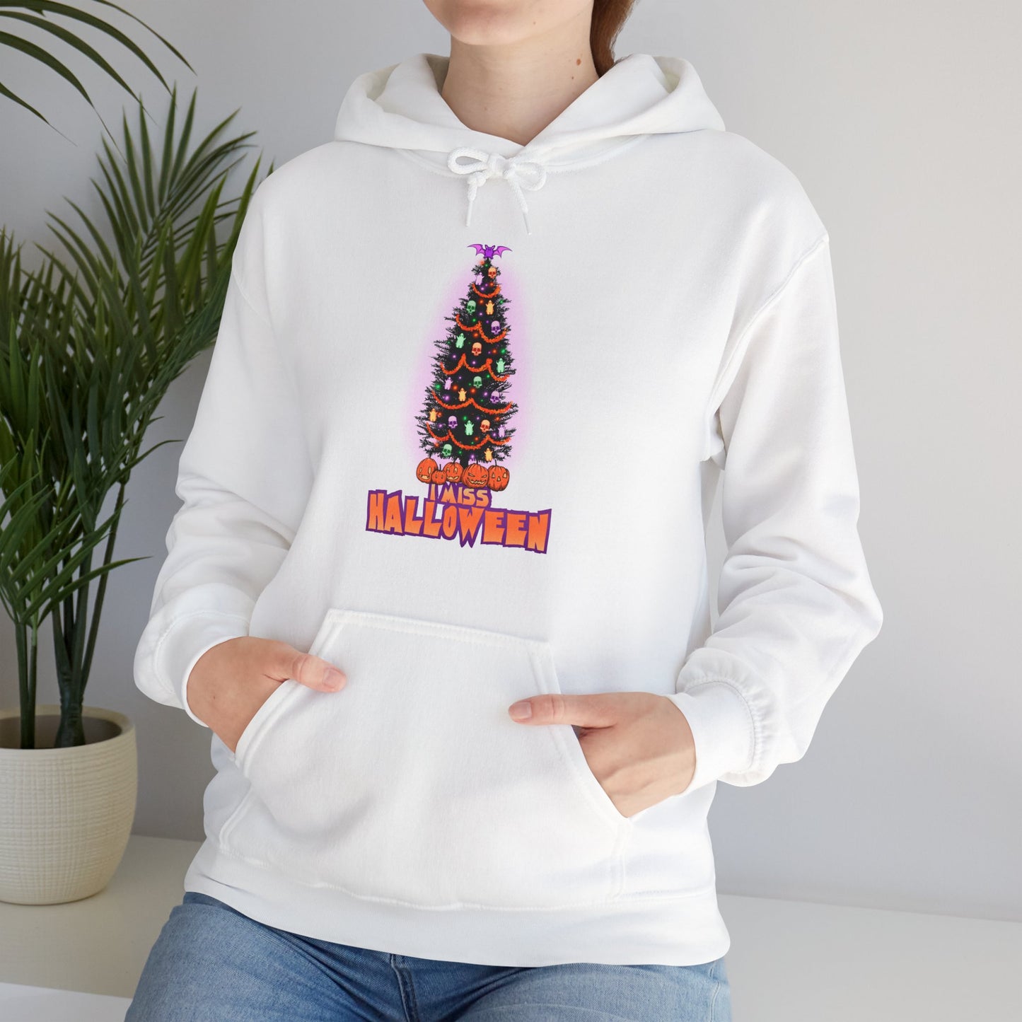 I Miss Halloween Unisex Heavy Blend Hooded Sweatshirt