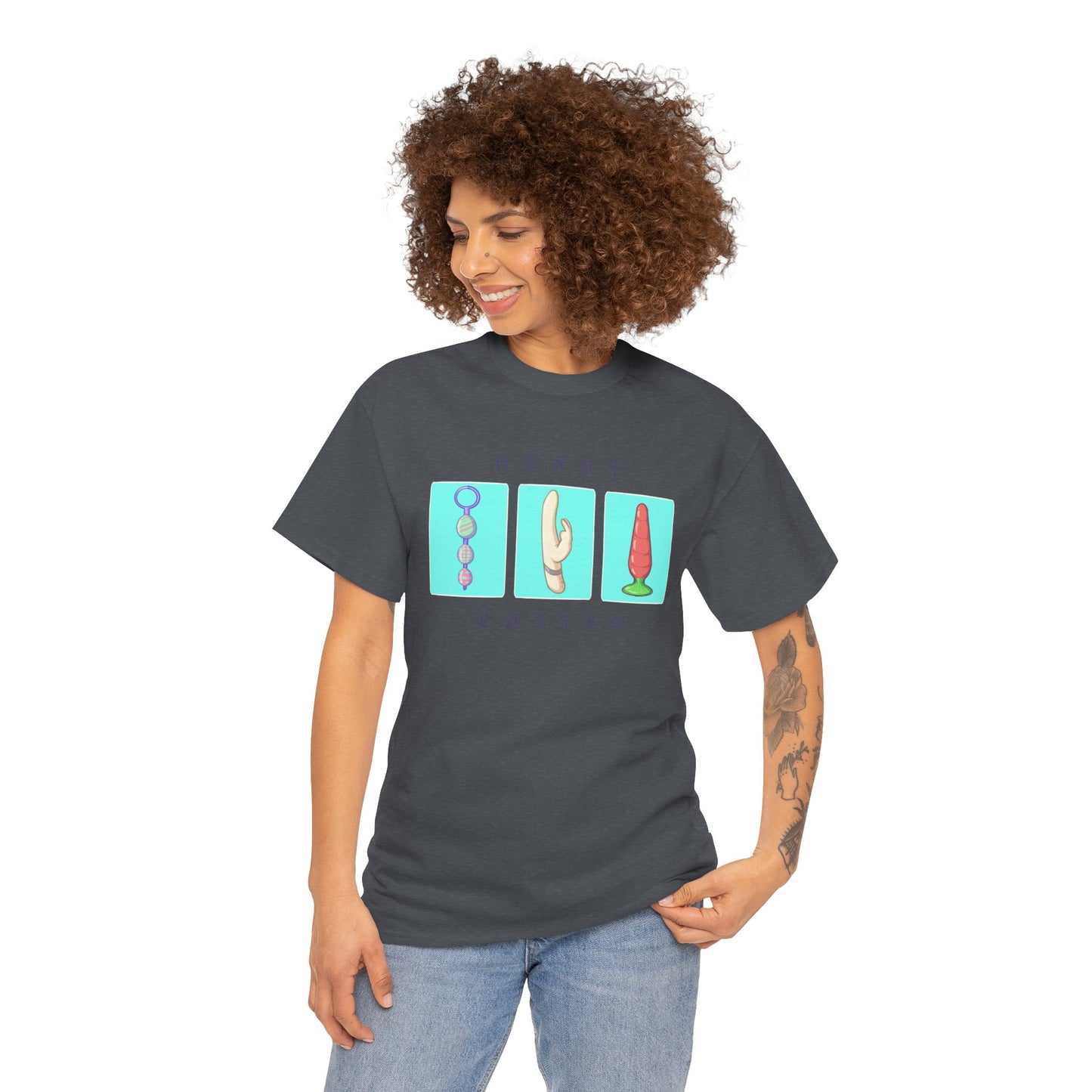 Horny Easter Unisex Heavy Cotton Tee