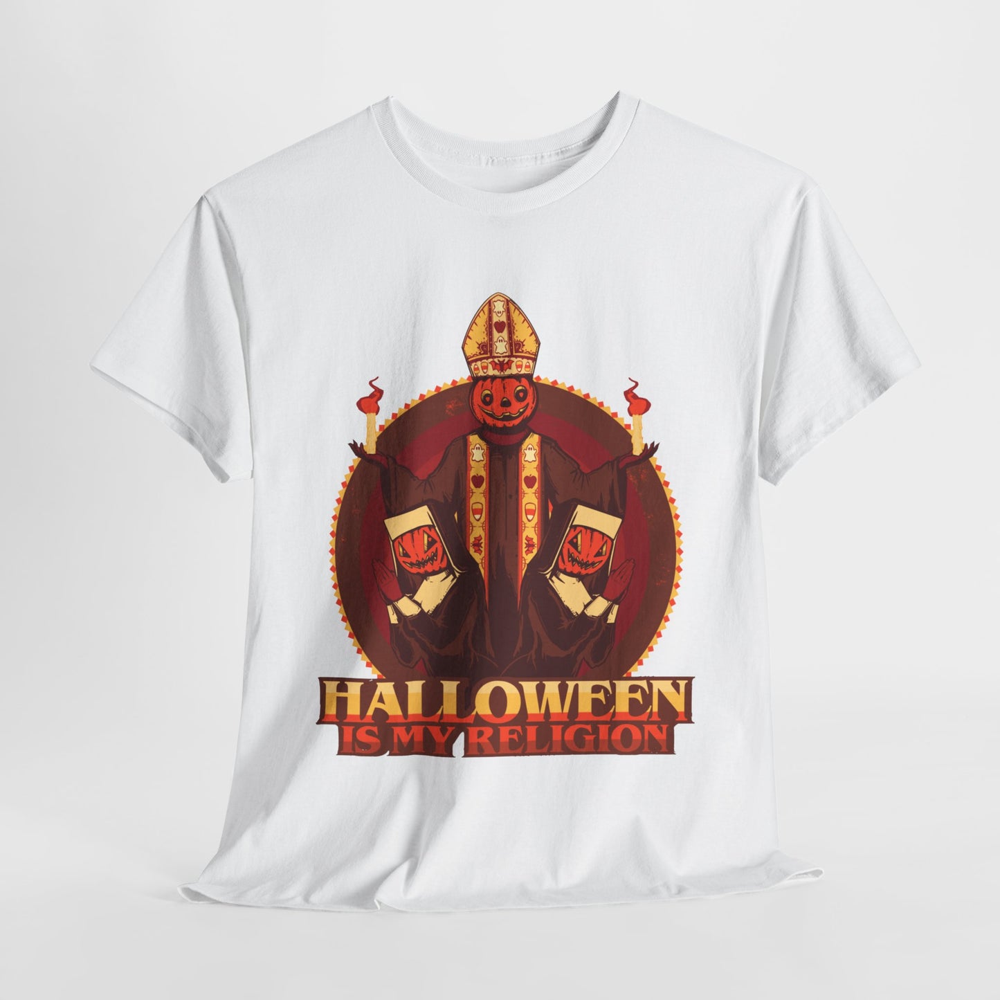Halloween Is My Religion Unisex Heavy Cotton Tee
