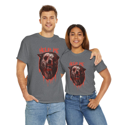 Shimmer Bear Unisex Heavy Cotton Tee