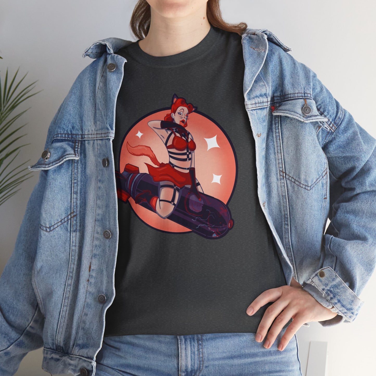 Pinup Pussycat Unisex Heavy Cotton Tee