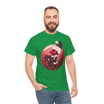 Plague Doctor Santa Unisex Heavy Cotton Tee