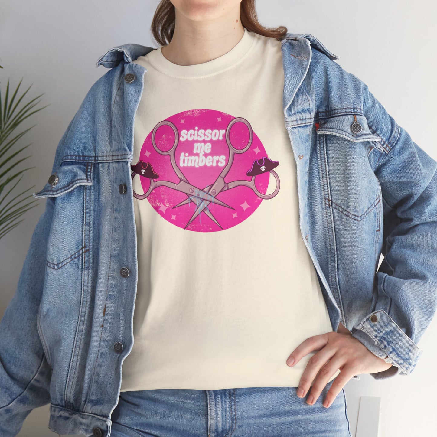 Scissor Me Timbers Unisex Heavy Cotton Tee