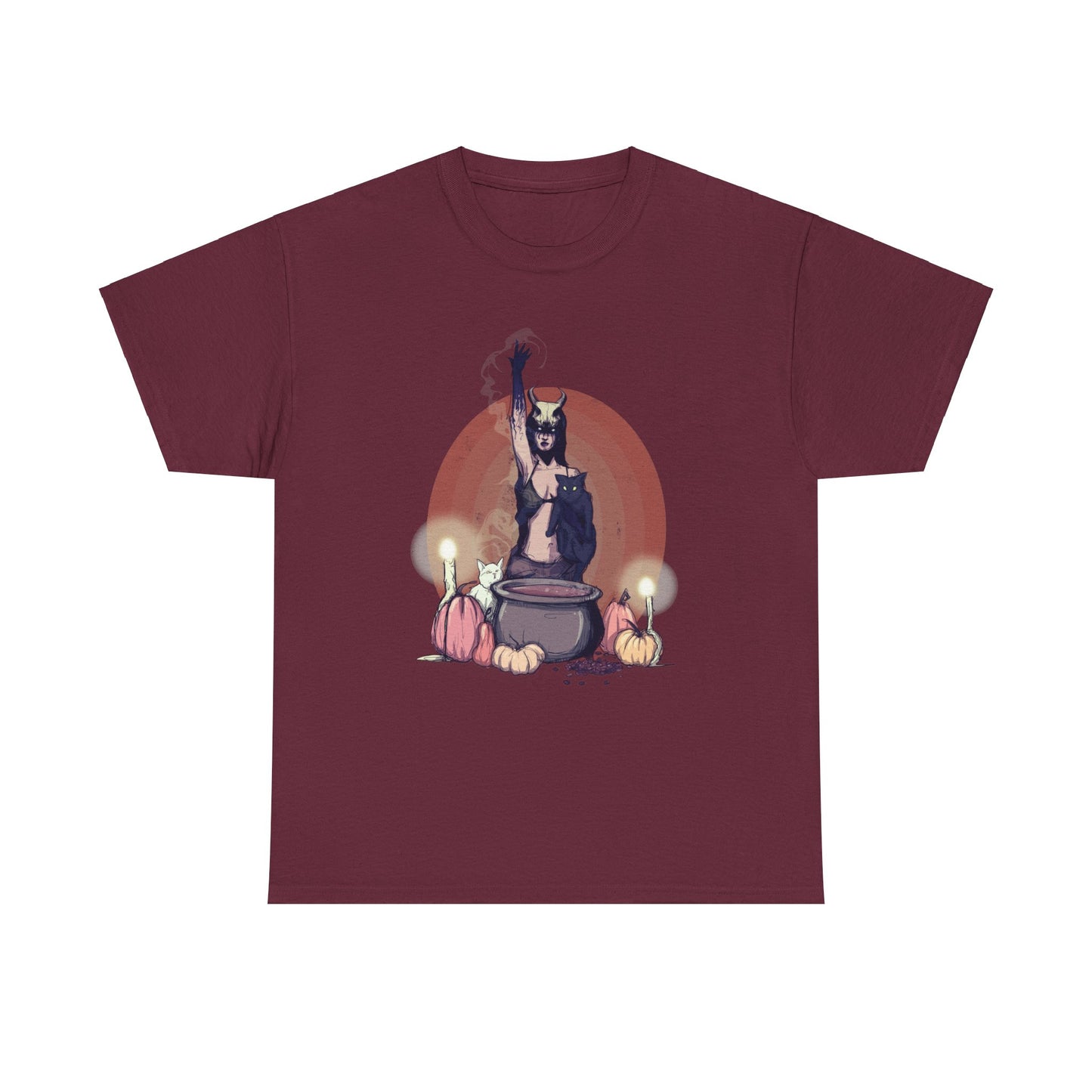 Coffee Witch Unisex Heavy Cotton Tee