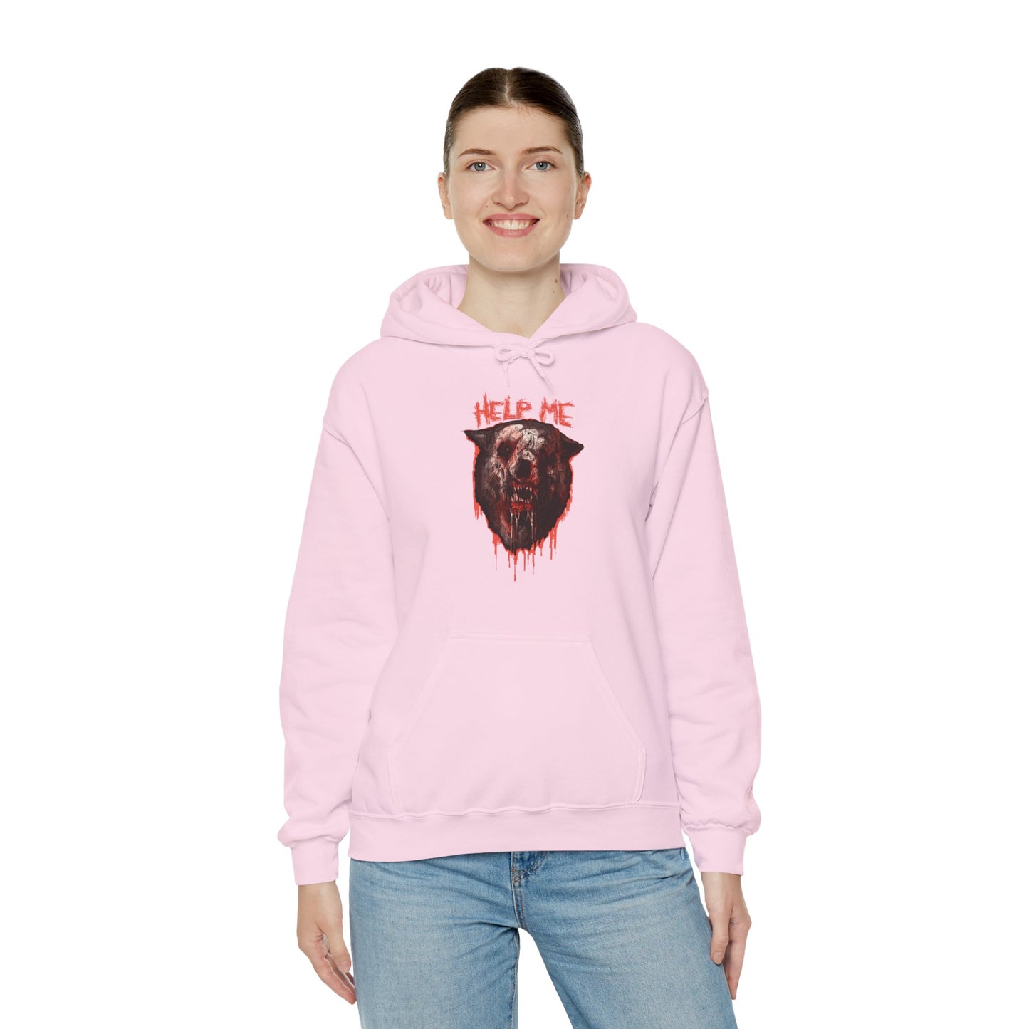 Shimmer Bear Unisex Heavy Blend Hooded Sweatshirt