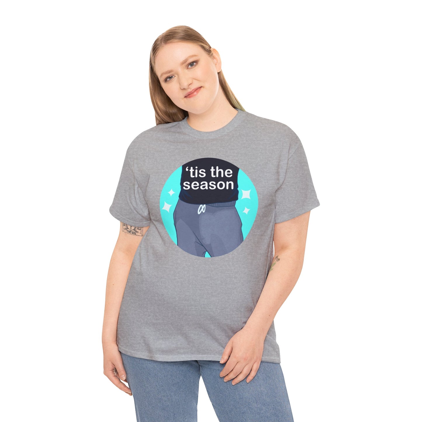 Sweatpants Season Unisex Heavy Cotton Tee