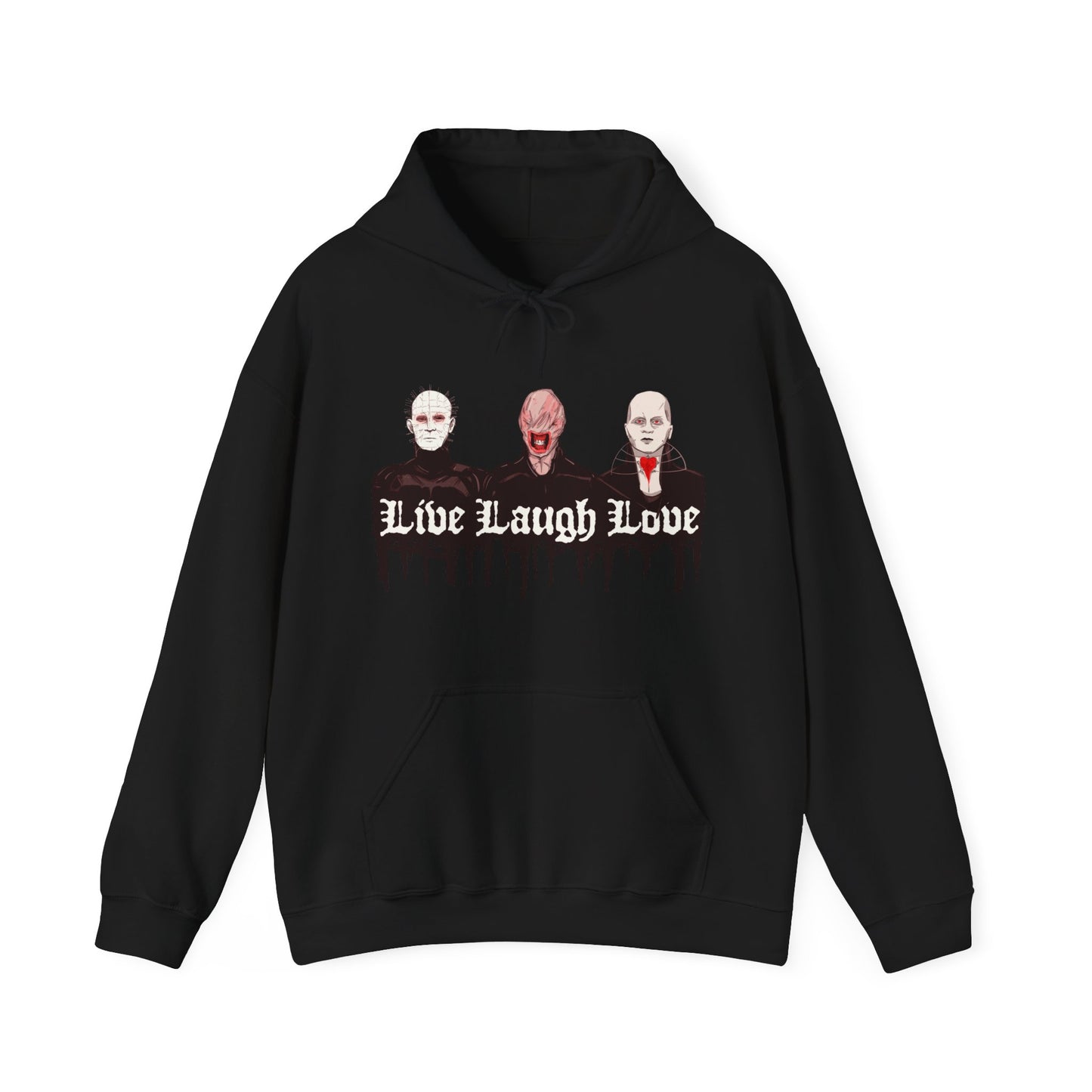 Live Laugh Suffer Unisex Heavy Blend Hooded Sweatshirt