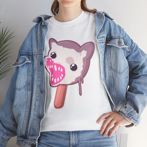 Opossum Popsicle Unisex Heavy Cotton Tee