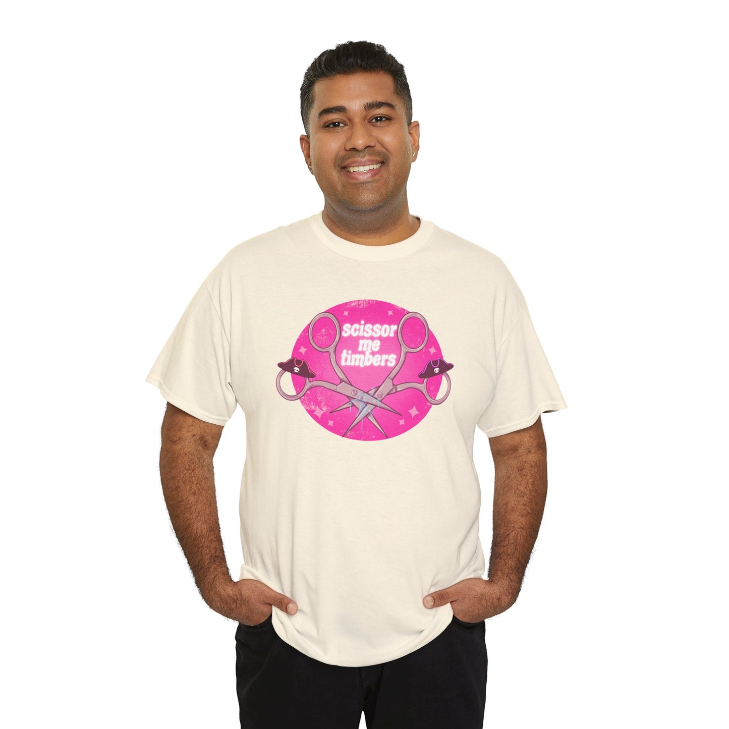 Scissor Me Timbers Unisex Heavy Cotton Tee