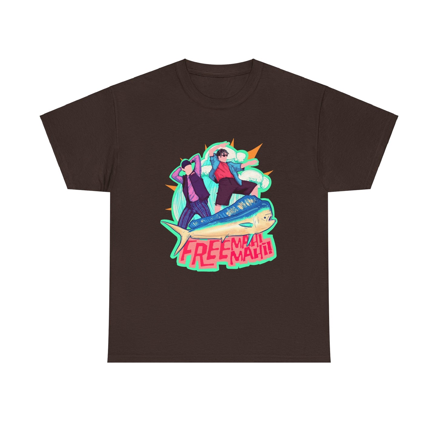 Free Mahi Mahi Unisex Heavy Cotton Tee