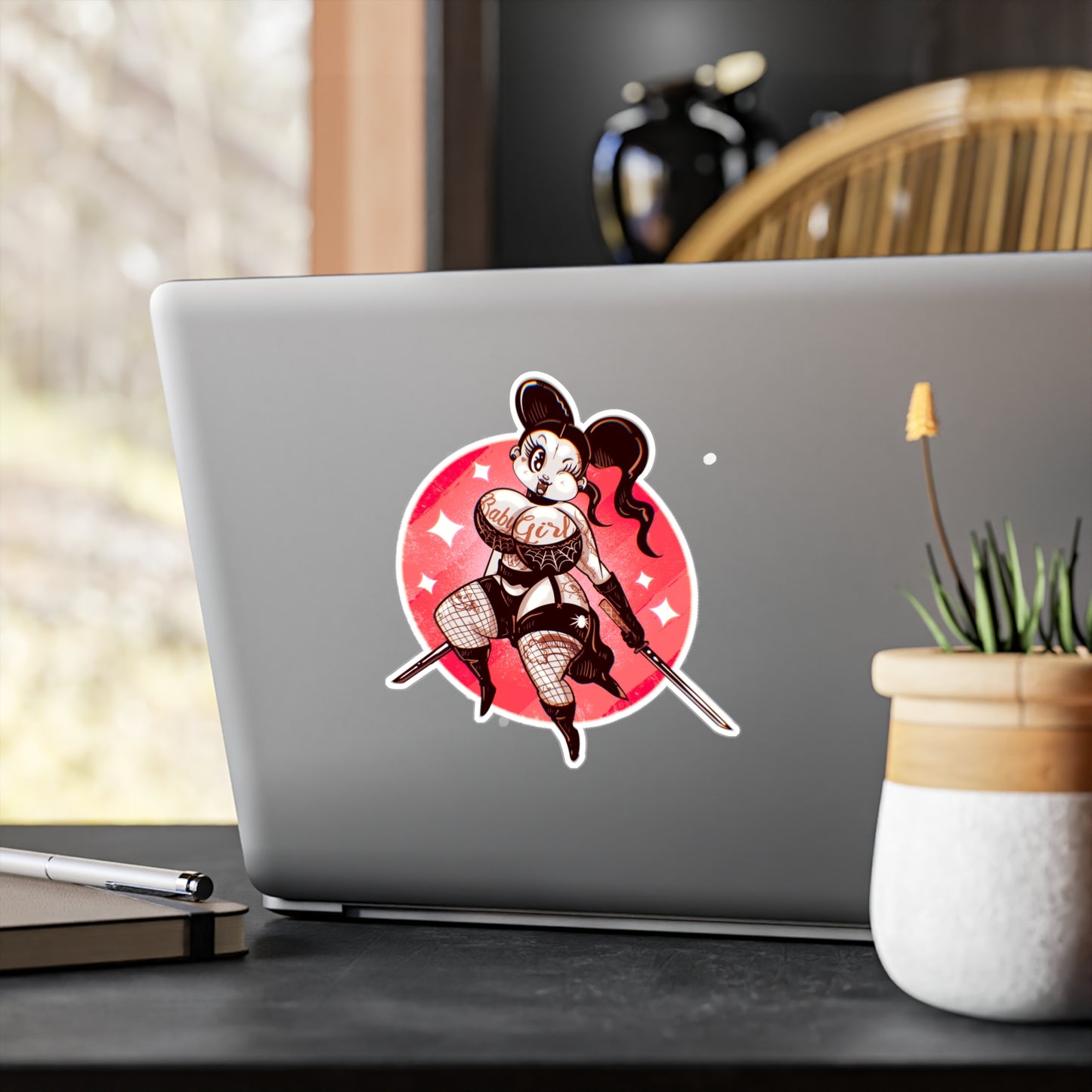 Baby Girl Kiss-Cut Vinyl Decal