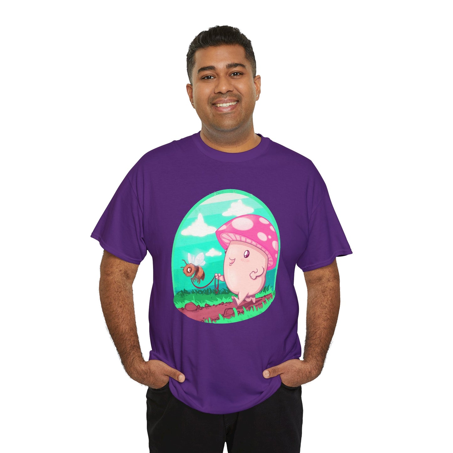 Bee Walk Unisex Heavy Cotton Tee