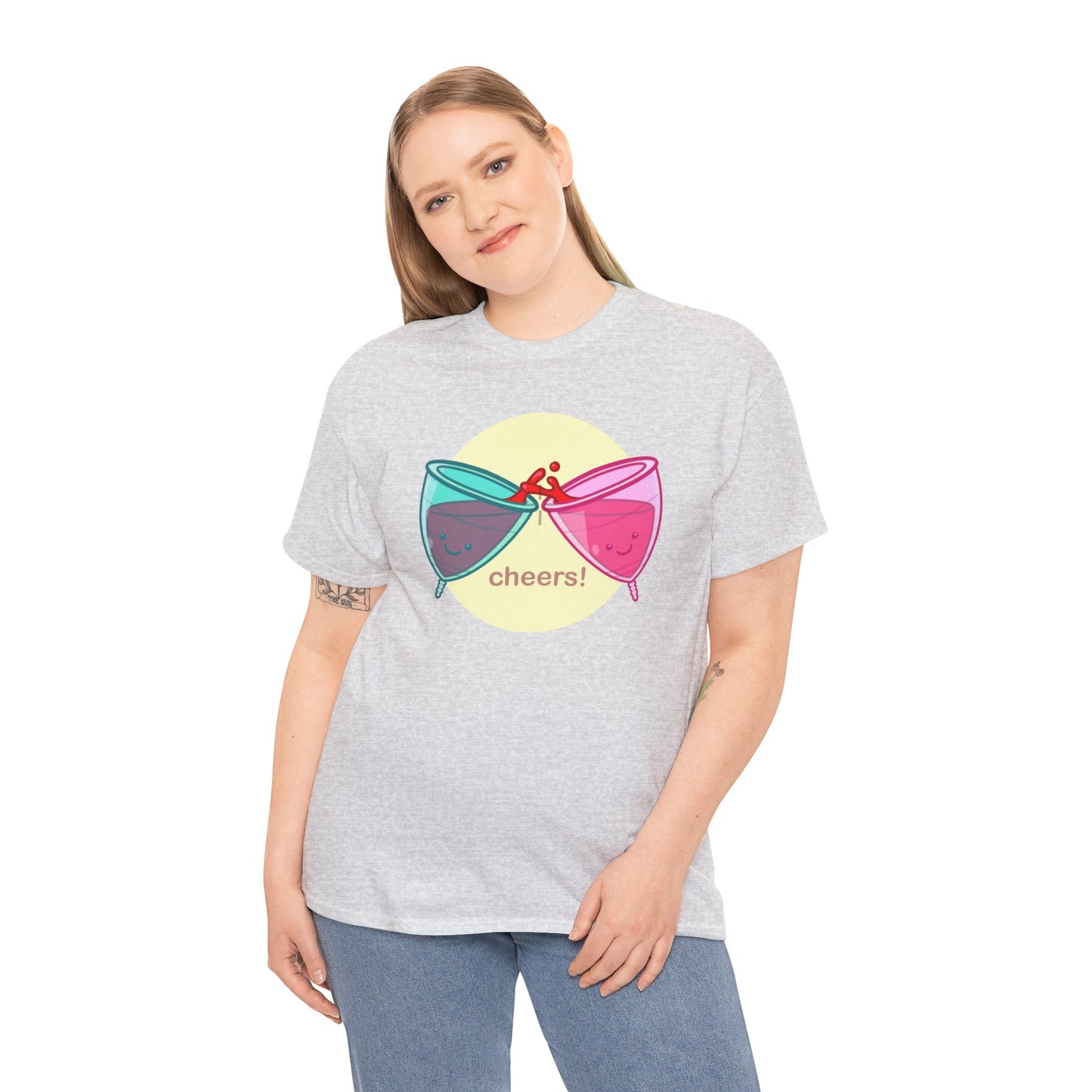 Cheers Unisex Heavy Cotton Tee