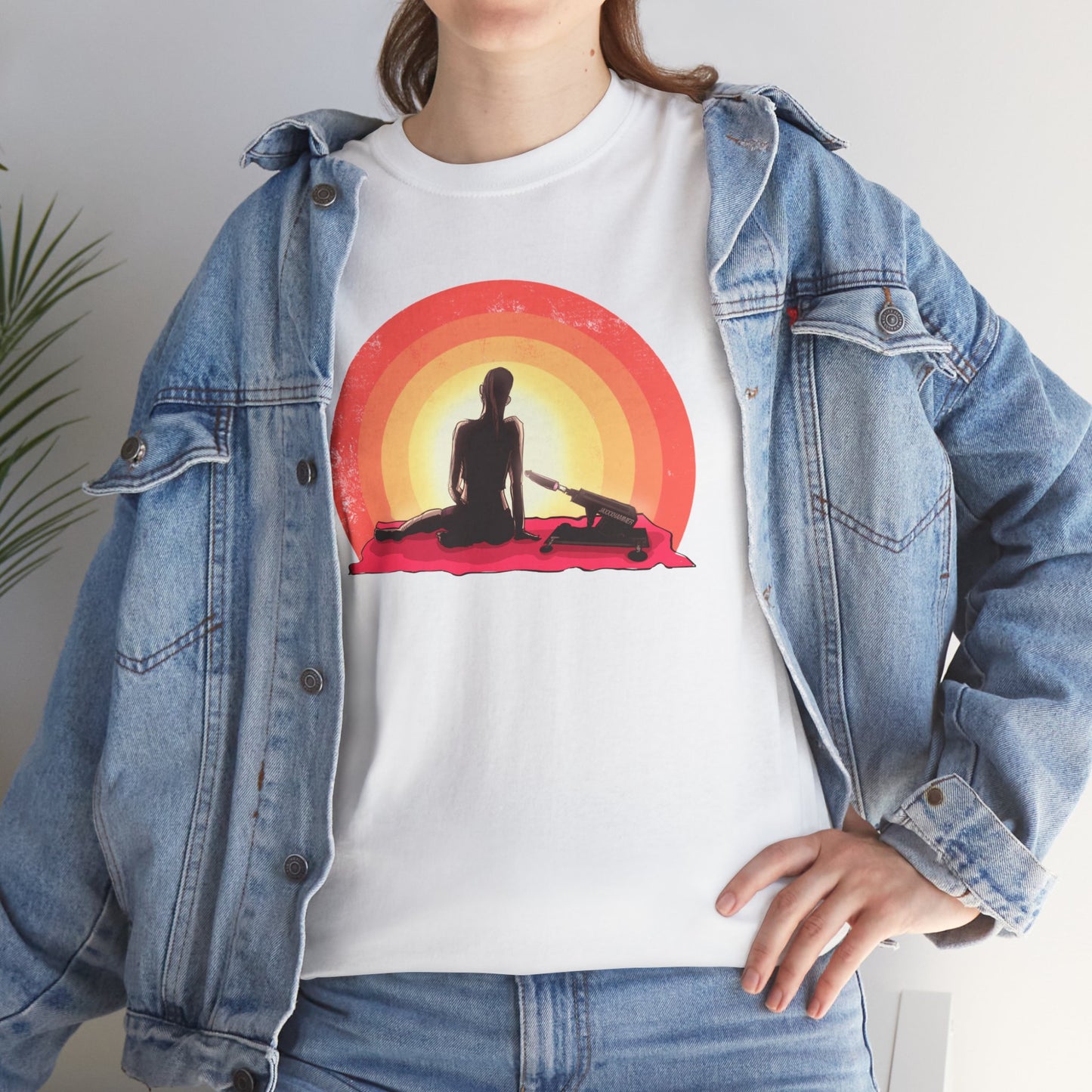 Sunset Unisex Heavy Cotton Tee