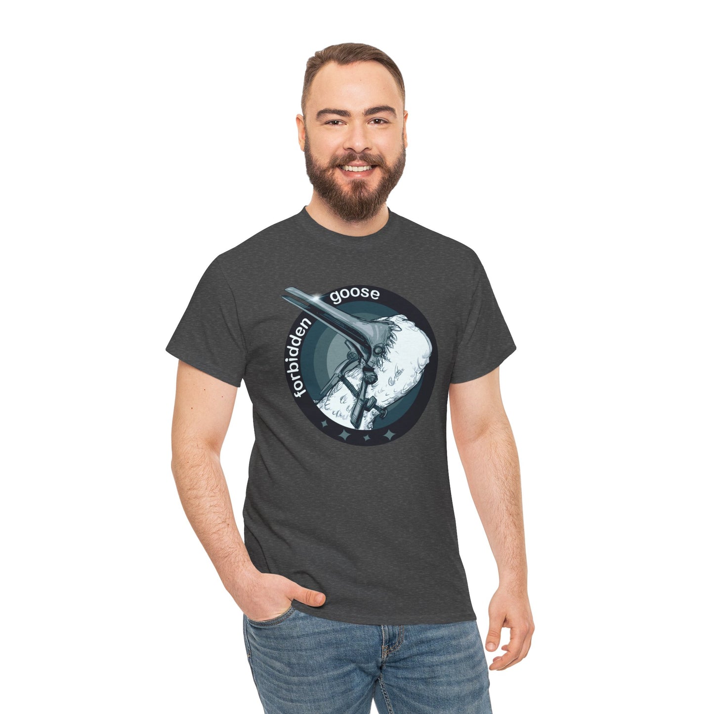 Forbidden Goose Unisex Heavy Cotton Tee