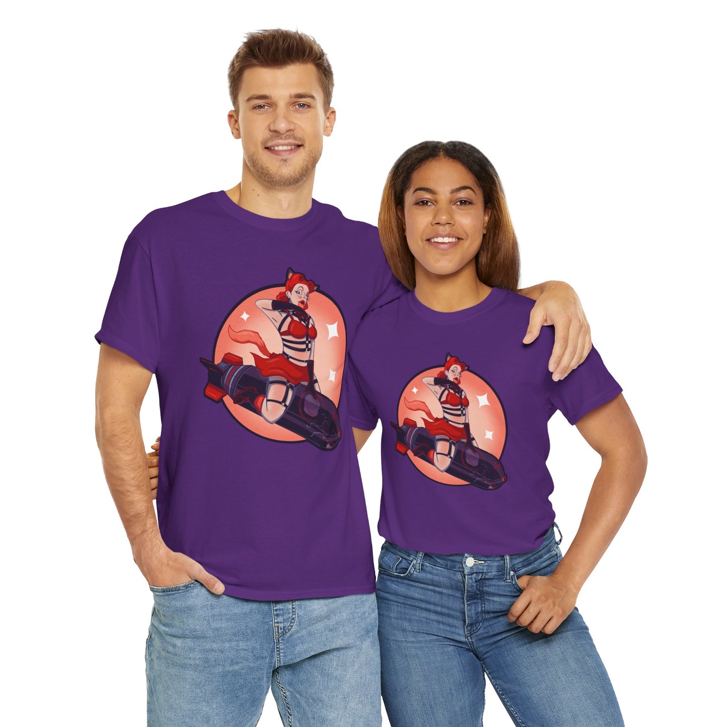 Pinup Pussycat Unisex Heavy Cotton Tee