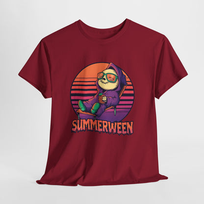Summerween Reaper Unisex Heavy Cotton Tee
