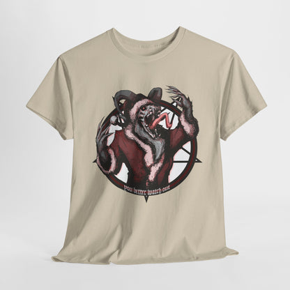 You Better Watch Out Unisex Heavy Cotton Tee