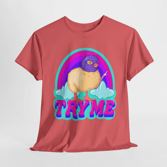 Try Me Unisex Heavy Cotton Tee
