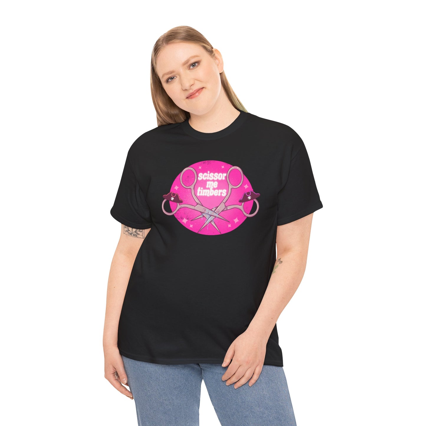Scissor Me Timbers Unisex Heavy Cotton Tee
