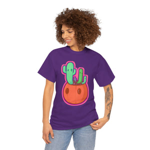 Spooky Succulent Unisex Heavy Cotton Tee