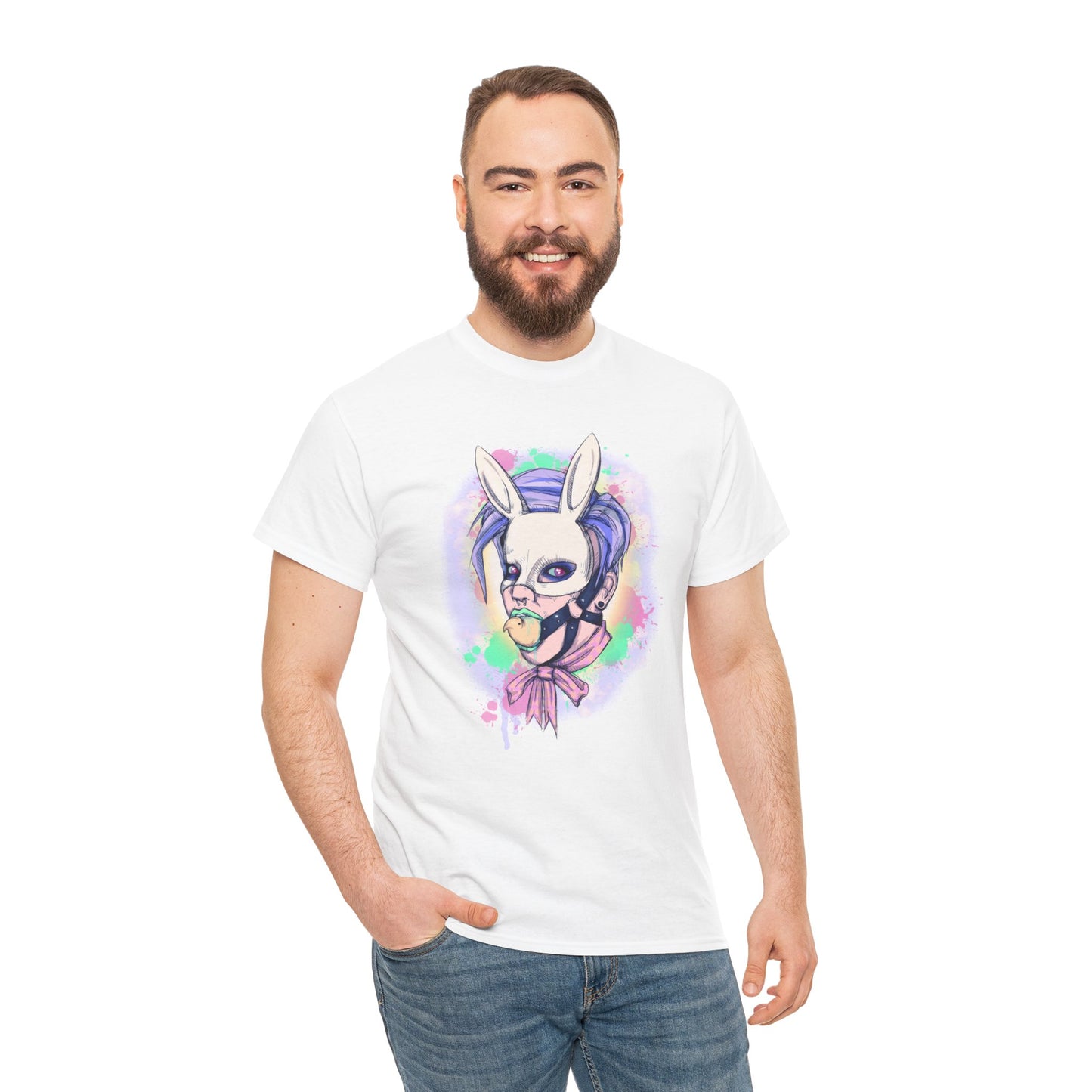 Bunny Unisex Heavy Cotton Tee