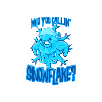 Snowflake Kiss-Cut Vinyl Decal
