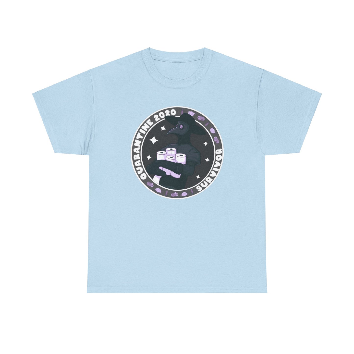 Quarantine 2020 Survivor Unisex Heavy Cotton Tee