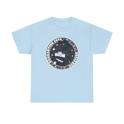 Quarantine 2020 Survivor Unisex Heavy Cotton Tee