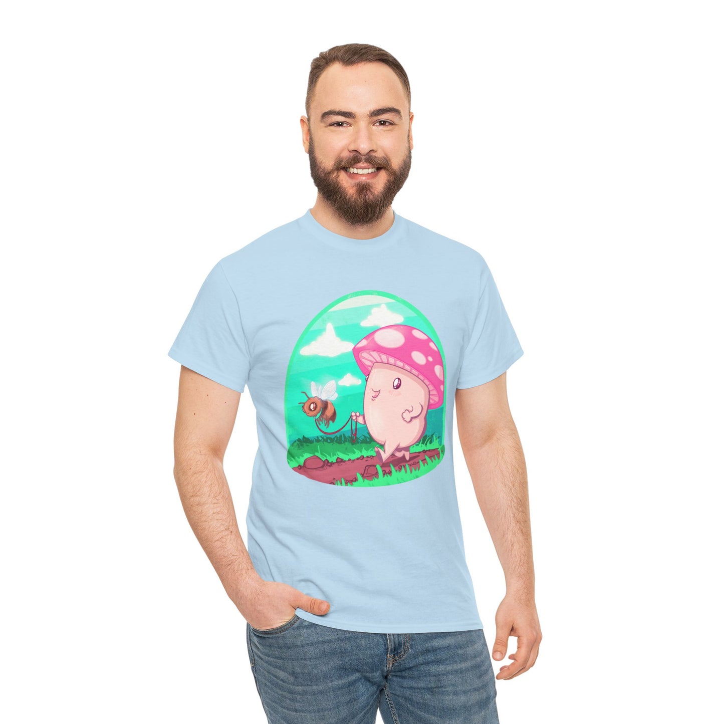 Bee Walk Unisex Heavy Cotton Tee