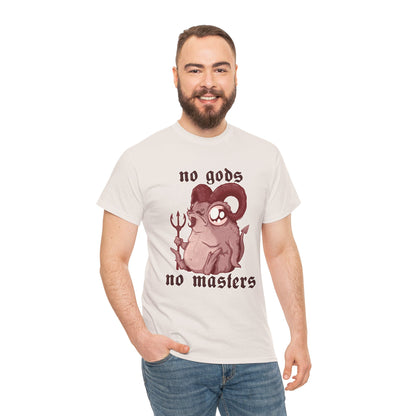 No Gods No Masters Unisex Heavy Cotton Tee