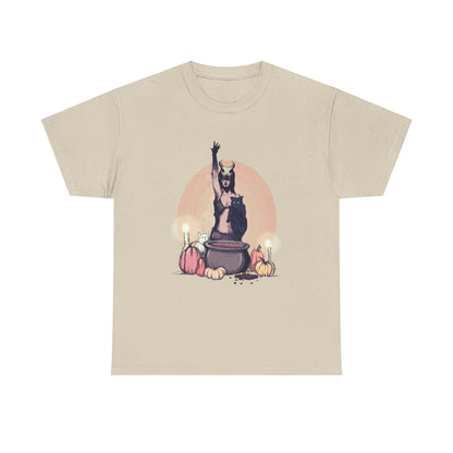 Coffee Witch Unisex Heavy Cotton Tee