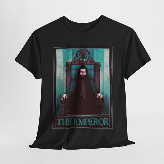 The Vampire Emperor Unisex Heavy Cotton Tee
