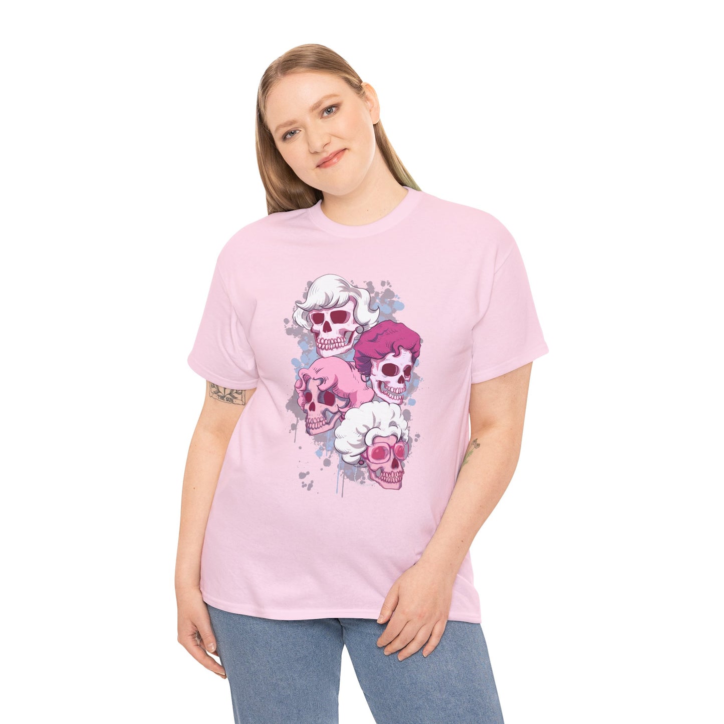Gold Skulls Unisex Heavy Cotton Tee