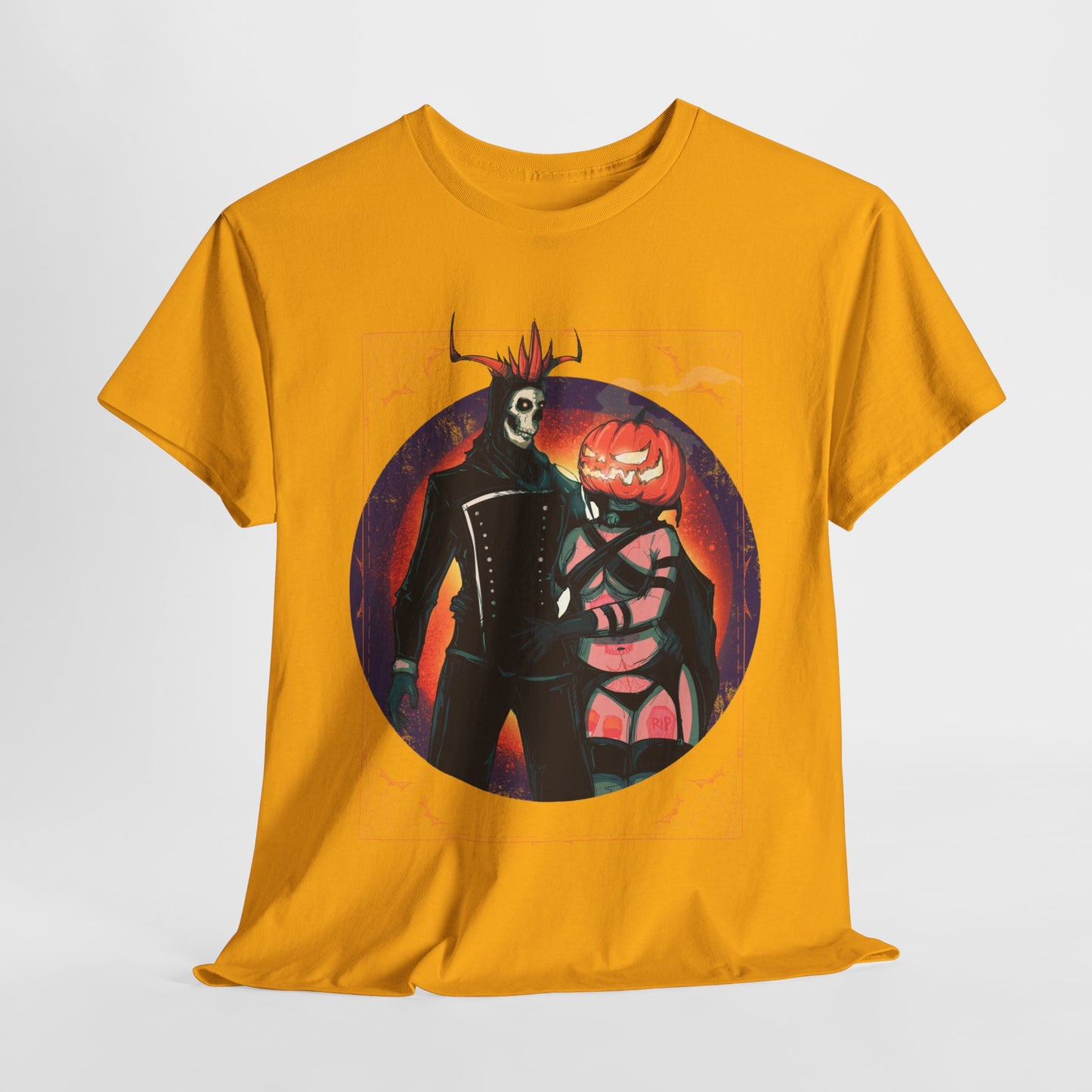 Pumpkin King & Queen Unisex Heavy Cotton Tee