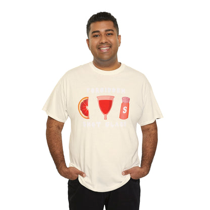 Forbidden Shot Glass Unisex Heavy Cotton Tee