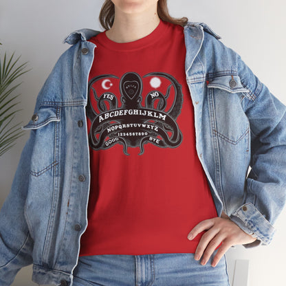 OuijiaPus Unisex Heavy Cotton Tee