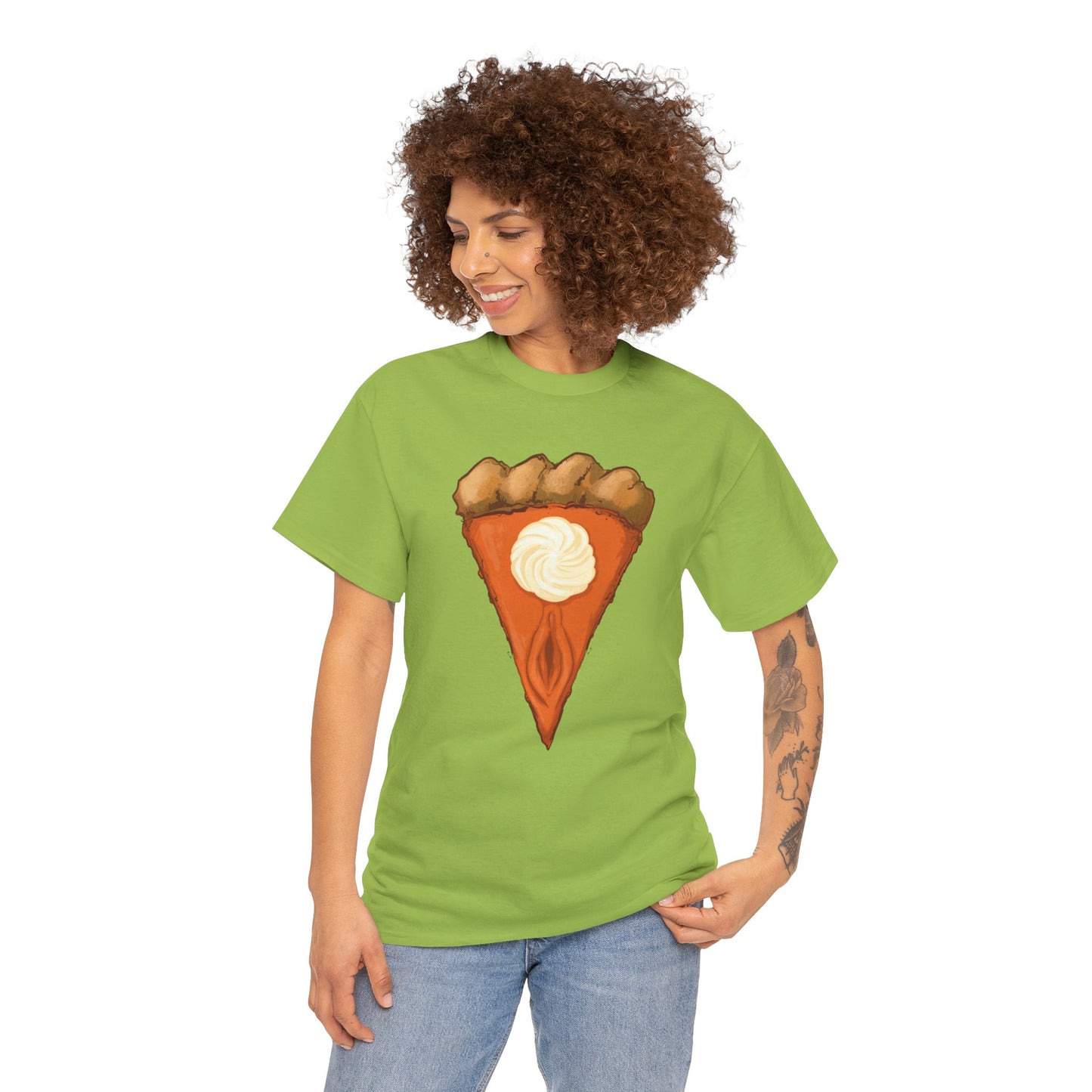 Pumpkin Pie Unisex Heavy Cotton Tee