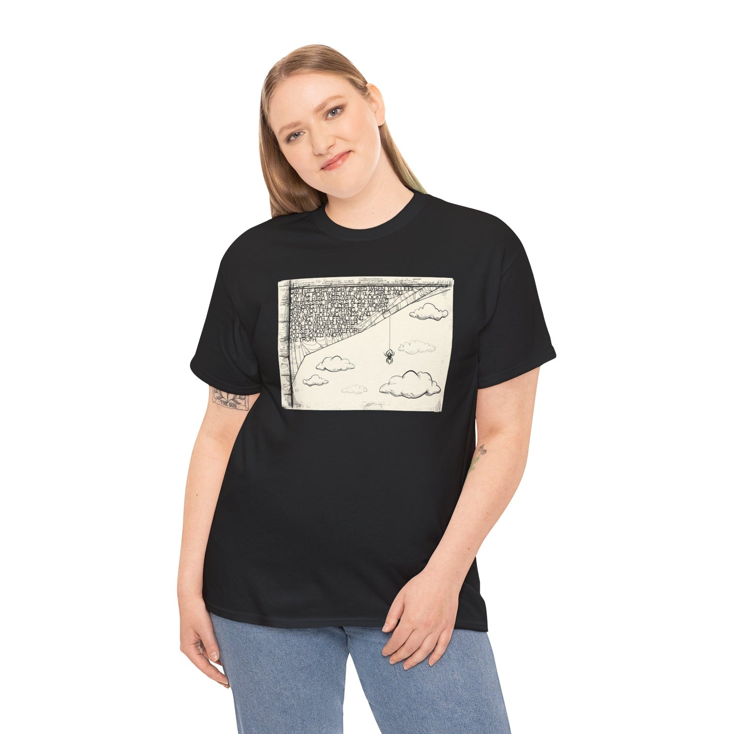Jersey Spider Unisex Heavy Cotton Tee