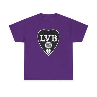 LVB Art Black & White Planchette Unisex Heavy Cotton Tee