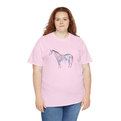 Unicorn Skeleton Unisex Heavy Cotton Tee