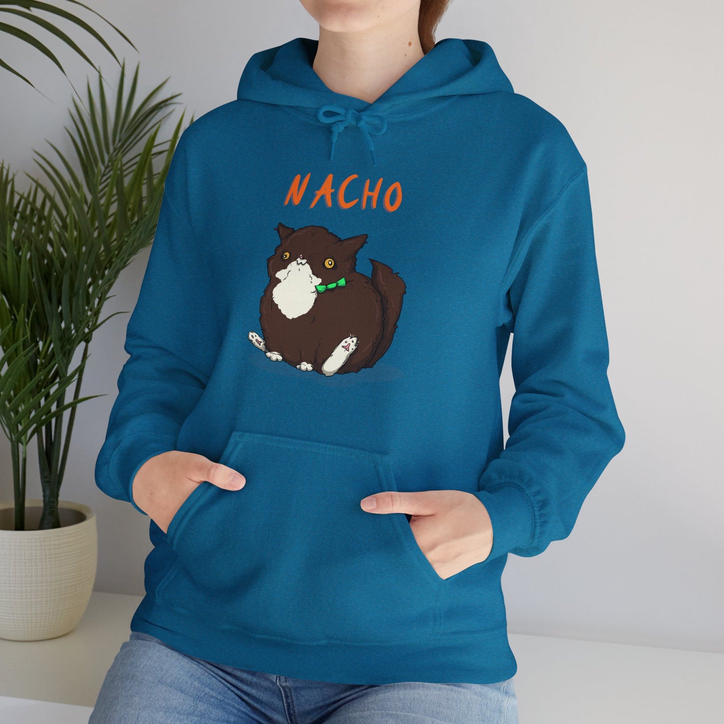 Nacho The Cat Unisex Heavy Blend Hooded Sweatshirt